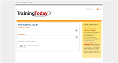 Desktop Screenshot of lms.trainingtoday.com