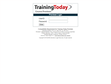 Tablet Screenshot of media.trainingtoday.com